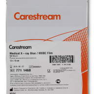 X-ray film for general radiology Carestream Health (Kodak) MXBE 13х18 cm.