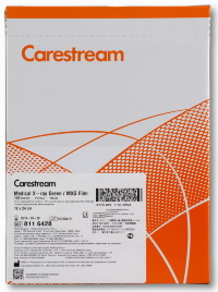 X-ray film for general radiology Carestream Health (Kodak) MXG 18х24 cm.