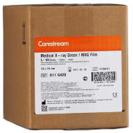X-ray film for general radiology Carestream Health (Kodak) MXG 18х24 cm.