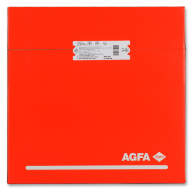 X-ray film for general radiology Agfa CP-GU NIF 35x35 cm.