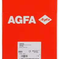 X-ray film for general radiology Agfa CP-GU NIF 24x30 cm.