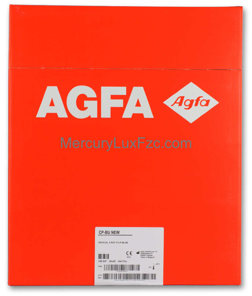 X-ray film for general radiology Agfa CP-BU New NIF 35x43 cm