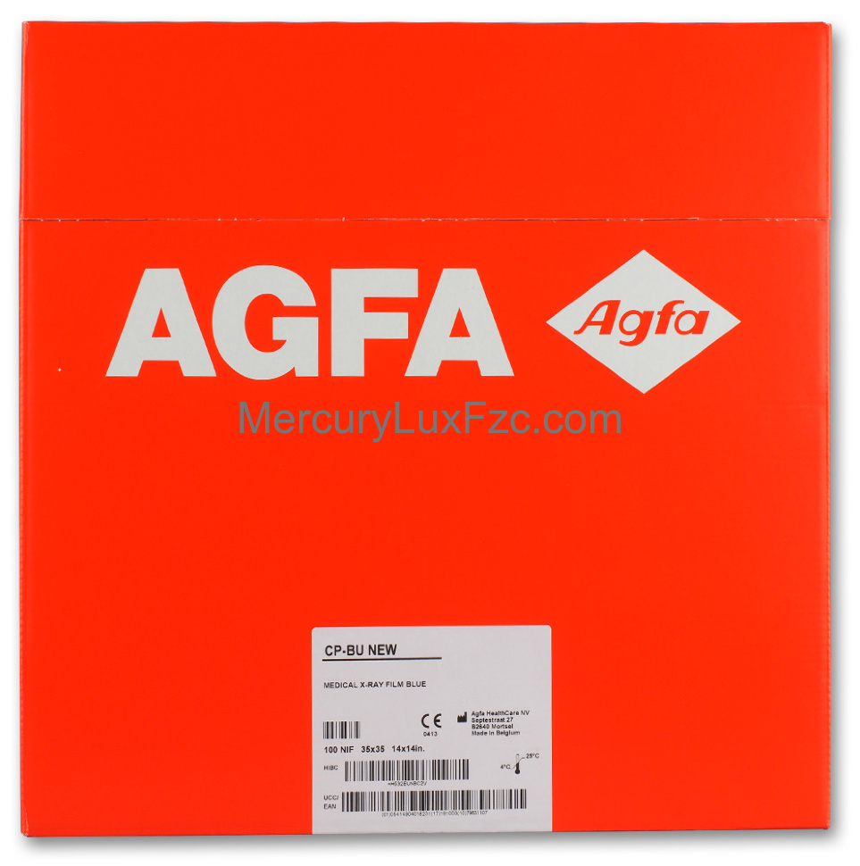 X-ray film for general radiology Agfa CP-BU New NIF 35x35 cm