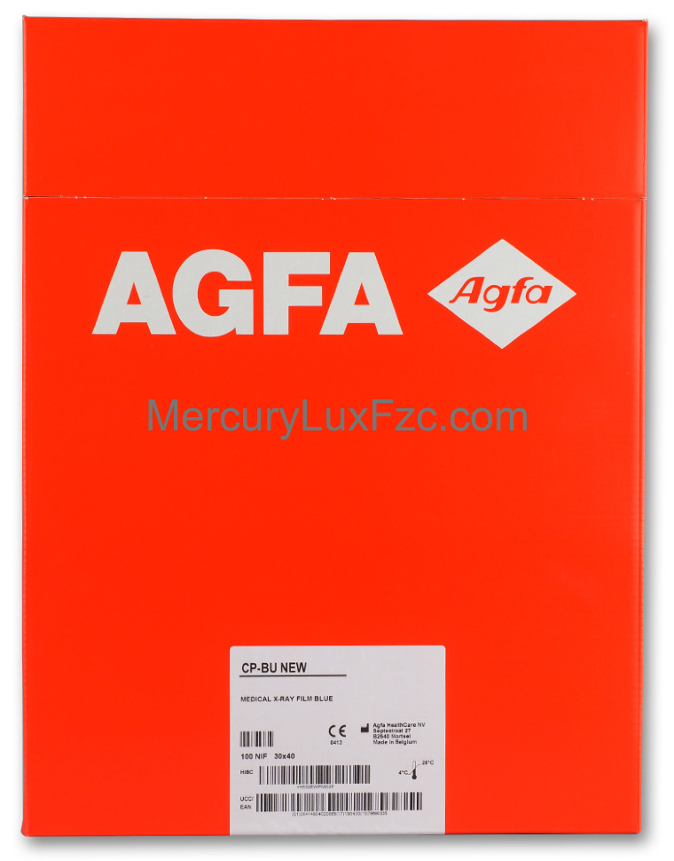 X-ray film for general radiology Agfa CP-BU New NIF 30x40 cm