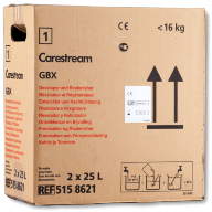 Developer for manual processing Carestream GBX Developer 2x25L