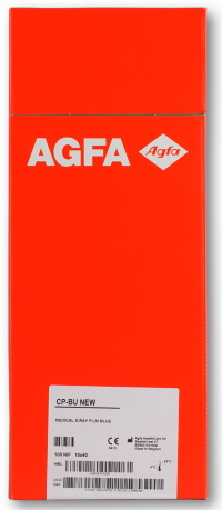 X-ray film for general radiology Agfa CP-BU New NIF 15x40 cm
