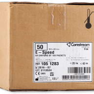 X-ray film for dentistry Carestream Dental (Kodak) E-speed 31x41 mm