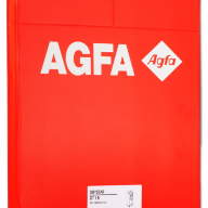 X-ray thermal film for general radiology Agfa Drystar DT 1 B 35x43 cm.