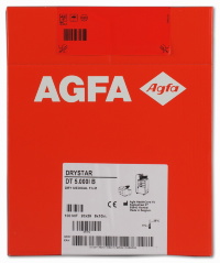 X-ray thermal film for general radiology Agfa Drystar DT 5000 I B 20x25 cm.