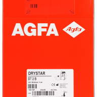 X-ray thermal film for general radiology Agfa Drystar DT 2 B 20x25 cm.