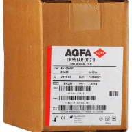 X-ray thermal film for general radiology Agfa Drystar DT 2 B 20x25 cm.