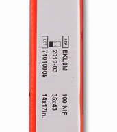 X-ray thermal film for general radiology Agfa Drystar DM 2 B 35x43 cm.