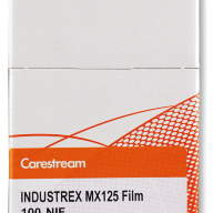 Industrial X-ray Film Carestream Industrex (Kodak) МХ125 10x24 cm.
